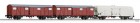 01582 Tillig Set of 3 Freight cars